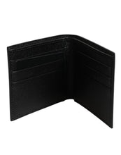 Dolce & Gabbana White Leather DG Star Logo Bifold Card Holder Wallet