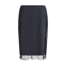 Tom Ford Satin Skirt with lace details