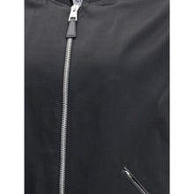 Givenchy Leather and satin bomber Jacket
