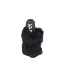 Pedro García Fur-trimmed mules Sandals