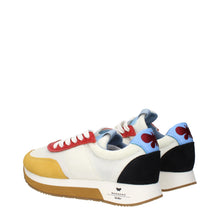Max Mara White Fabric Low Tops