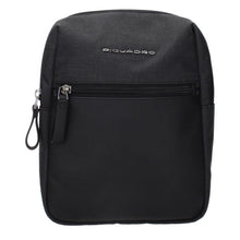 Piquadro Black Fabric Crossbody Bags