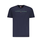 Tommy Hilfiger Blue Cotton Men T-Shirt