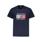 Tommy Hilfiger Blue Cotton Men T-Shirt