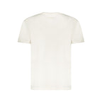 Tommy Hilfiger White Cotton Men T-Shirt