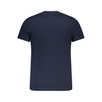 Tommy Hilfiger Blue Cotton Men T-Shirt