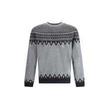 Alexander McQueen Jacquard pattern with skulls Sweater