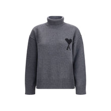 Ami Paris Ami De Coeur Turtleneck Sweater