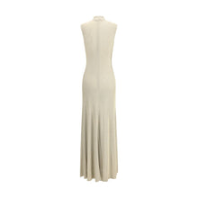 Self-Portrait Lurex knit long Dress
