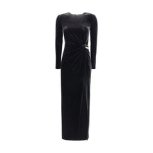 Self-Portrait Embellished velvet midi Dress