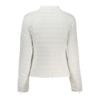 Guess Jeans White Polyurethane Women's Jacket