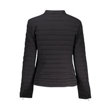 Black Polyethylene Jackets & Coat Guess Jeans