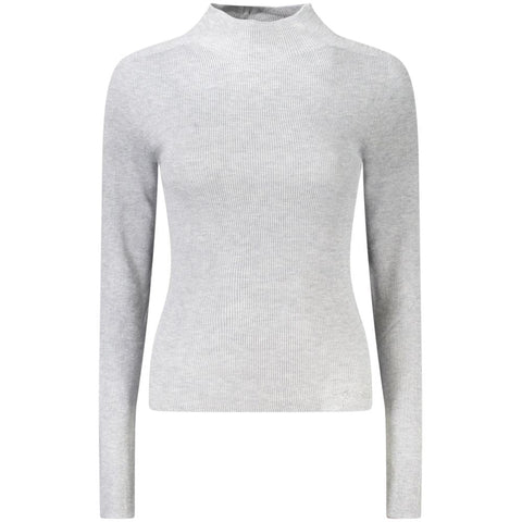 Gray Wool Women Sweater Guess Jeans