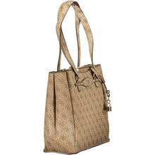 Beige Polyethylene Women Handbag Guess Jeans