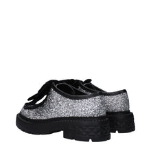 Jimmy Choo Gray Plastic Slip-On Loafers