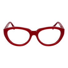 Red Women Glasses Frame Max Mara