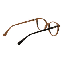 Brown Unisex Glasses Frame Max Mara