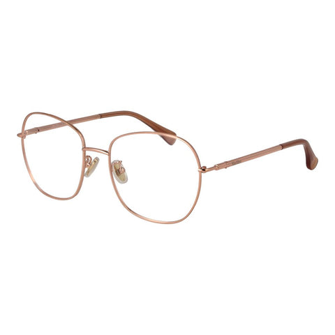 Rose Gold Women Glasses Frame Max Mara