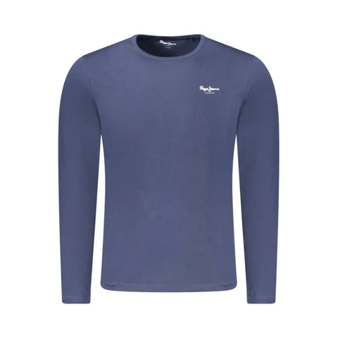 Blue Cotton T-Shirt Pepe Jeans
