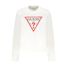 White Cotton Women Sweater Guess Jeans