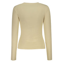 Beige Cotton Women T-Shirt Guess Jeans