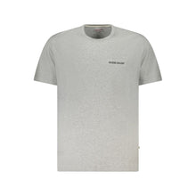Gray Cotton Men T-Shirt Guess Jeans