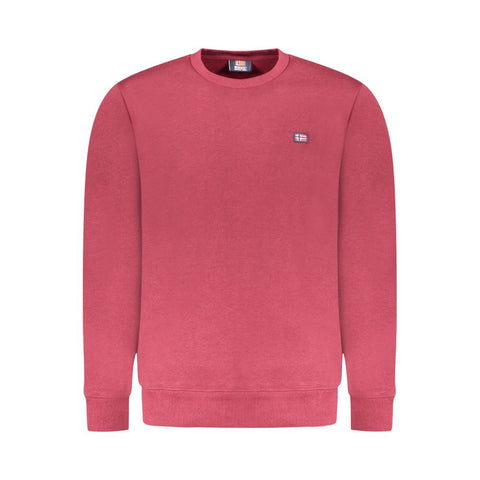 Norway 1963 Red Cotton Men Sweater