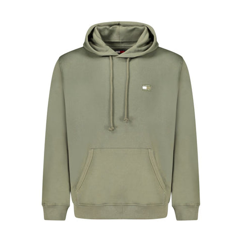 Tommy Hilfiger Green Cotton Men Sweater