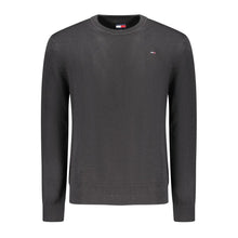 Tommy Hilfiger Black Cotton Men Sweater