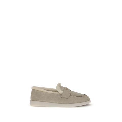 Suede Loafers Prada