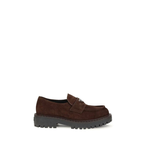 Suede Loafers Prada