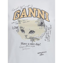 Ganni Kitten print T-Shirt