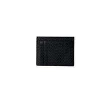 Black Leather Wallet Armani Exchange