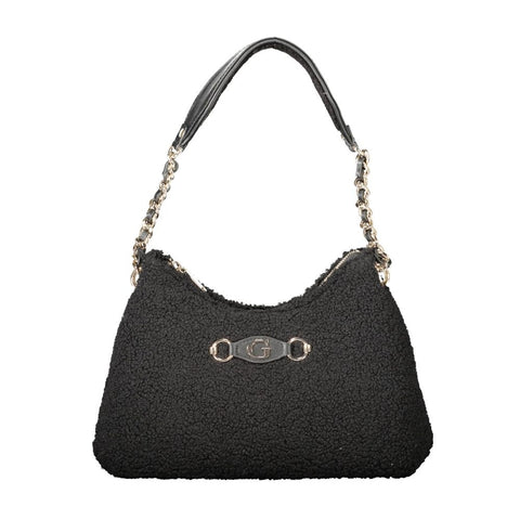 Black Polyester Handbag Guess Jeans