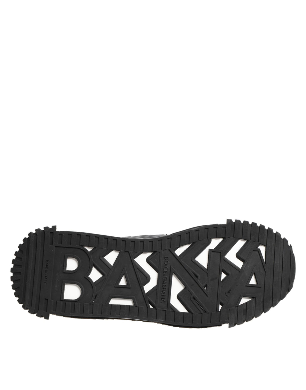 Dolce & Gabbana Black Logo Lace Low Top NS1 Sneaker Shoes