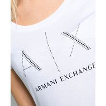 White Cotton T-Shirt Armani Exchange