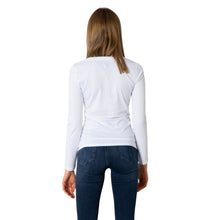 White Cotton Long Sleeve Armani Exchange