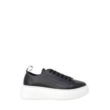 Black Artificial Leather Sneaker Armani Exchange