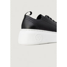 Black Artificial Leather Sneaker Armani Exchange