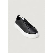 Black Artificial Leather Sneaker Armani Exchange