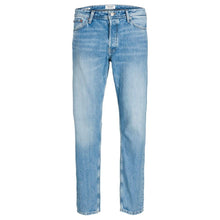 Jack Jones Blue Cotton Relaxed Fit Jean