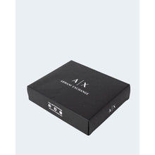Black Leather Wallet Armani Exchange