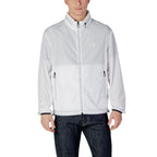 Armani Exchange White Polyester Shell Jacket