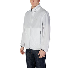 White Polyester Jackets & Coat Armani Exchange
