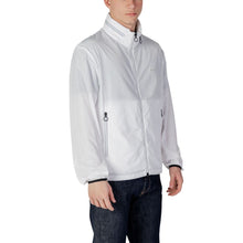 White Polyester Jackets & Coat Armani Exchange