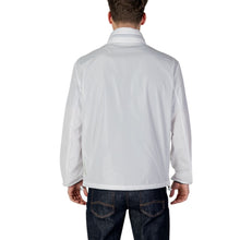White Polyester Jackets & Coat Armani Exchange