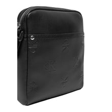 Black Polyethylene Messenger Bag Calvin Klein Jeans