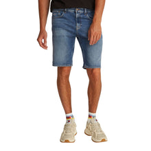 Blue Recycled Cotton Bermuda Tommy Hilfiger Jeans