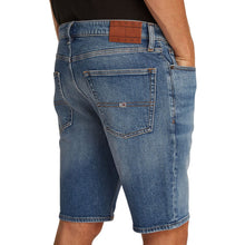 Blue Recycled Cotton Bermuda Tommy Hilfiger Jeans
