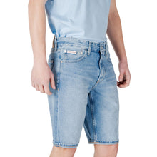 Blue Cotton Bermuda Calvin Klein Jeans